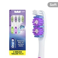 Cepillo de dientes manual Oral-B White Vivid - Cerdas suaves