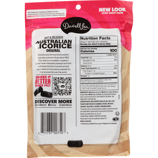 Darrell Lea Australian Original Licorice
