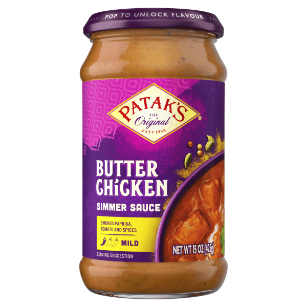 Sauce à mijoter au beurre doux de Patak