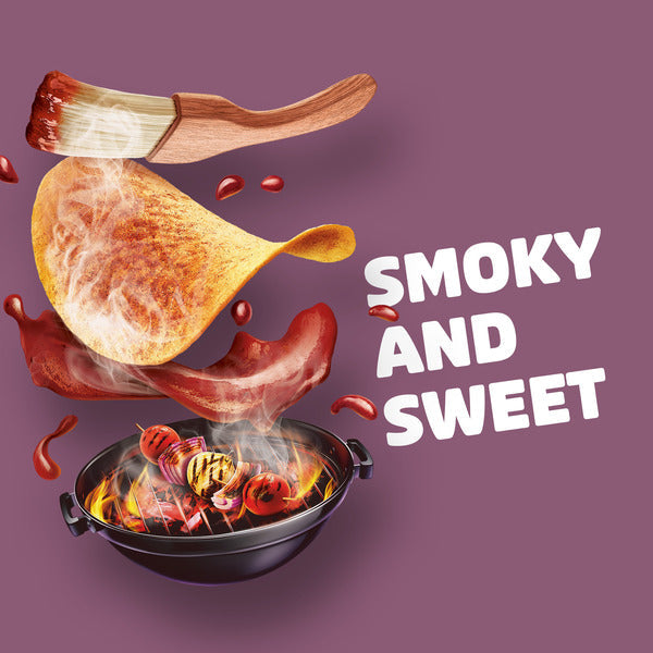 Pringles Smoky Mesquite BBQ Potato Crisps - 5.5 oz