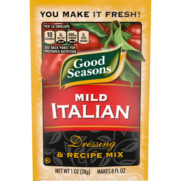 Mélange de vinaigrette italienne douce et assaisonnement Good Seasons