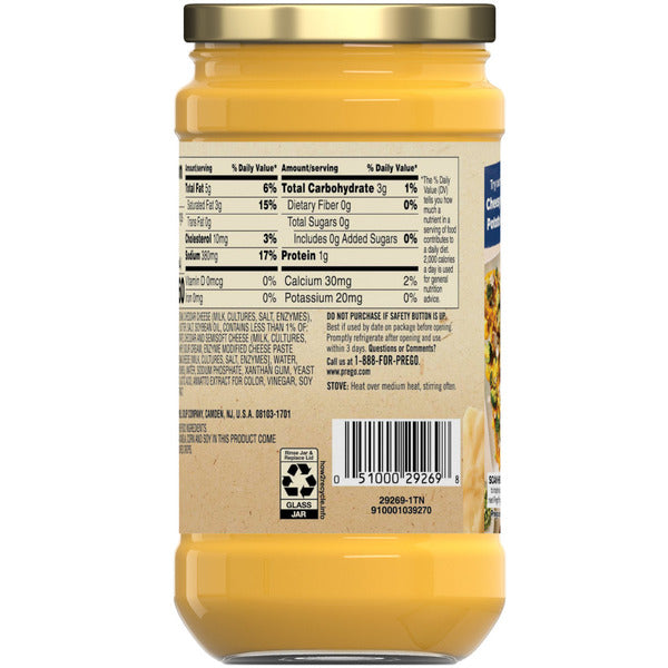 Sauce au fromage cheddar crémeux Prego