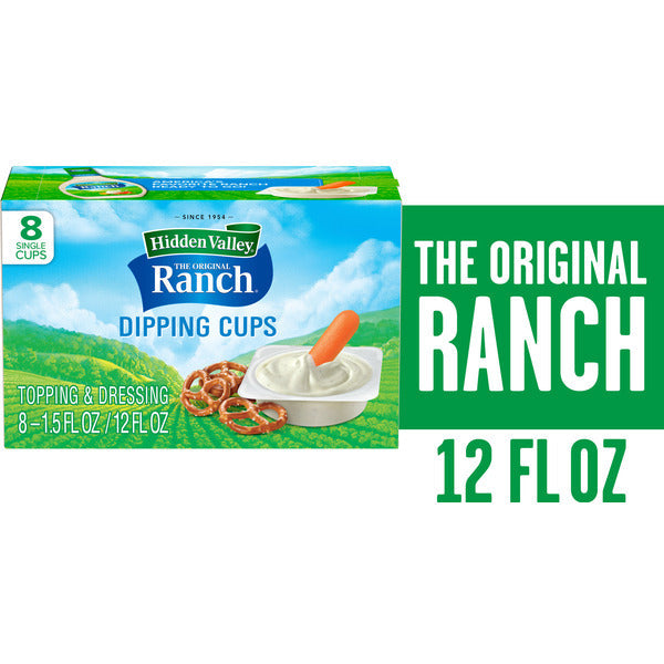 Hidden Valley Original Ranch Dressing To Go Cups