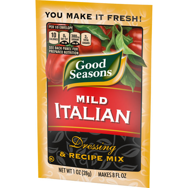 Mélange de vinaigrette italienne douce et assaisonnement Good Seasons