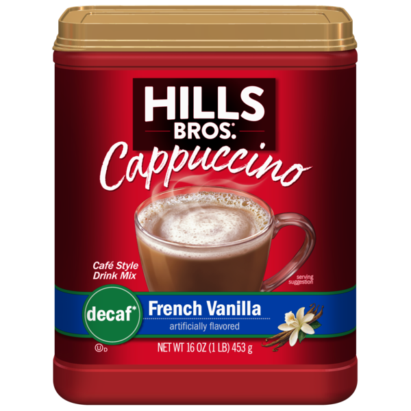 Hills Bros. French Vanilla Decaf Drink Mix