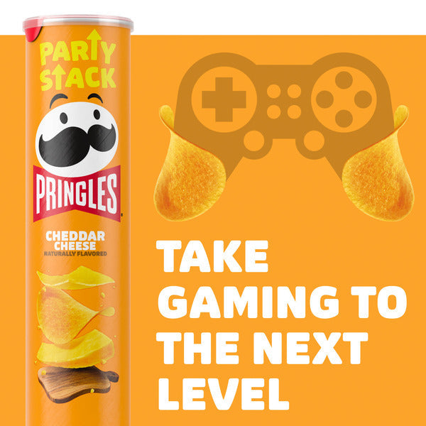 Pringles Cheddar Cheese Potato Crisps - 7.1 oz