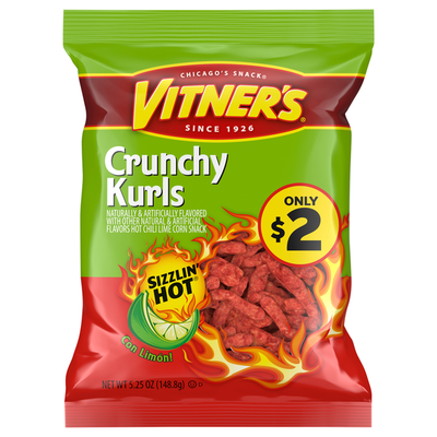 Kurls croustillants Vitner, épicés