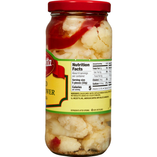 Chou-fleur mariné Mezzetta à l'aneth