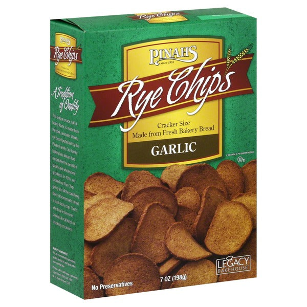 Chips Pinahs Legacy Bakehouse, Seigle & Ail