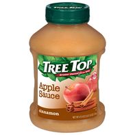 Pot de compote de pommes Tree Top avec de la cannelle