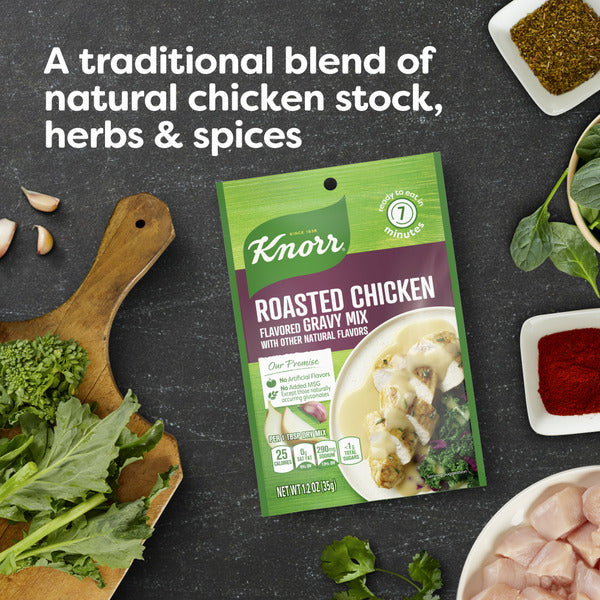 Mezcla de Salsa con Sabor a Pollo Asado Knorr