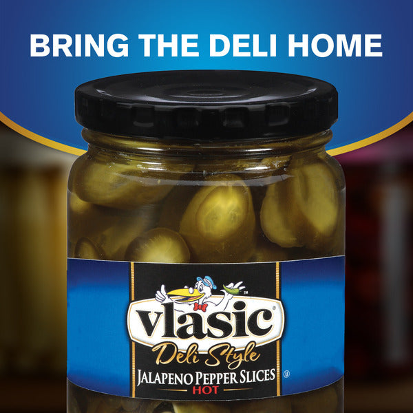 Rodajas de Pimiento Jalapeño Picante Vlasic - Amigable con Keto