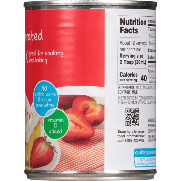 Food Club Evaporated Milk