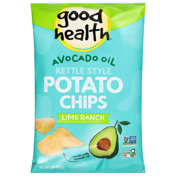 Chips de pomme de terre au ranch lime style kettle Good Health