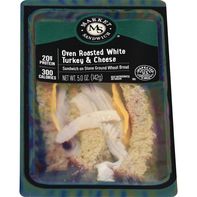 Sándwich Premium de Pavo Blanco y Queso