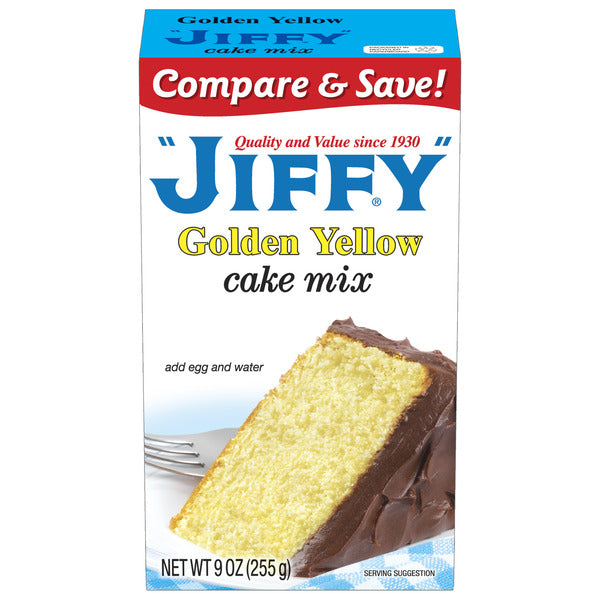 Mezcla para Pastel Amarillo Dorado Jiffy®