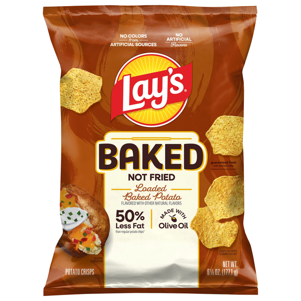 Chips de pommes de terre cuites au four Lay's Loaded