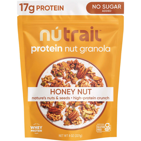 NuTrail 17G Protein Granola, Honey Nut