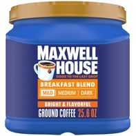 Maxwell House Breakfast Blend Mild Roast Ground Coffee