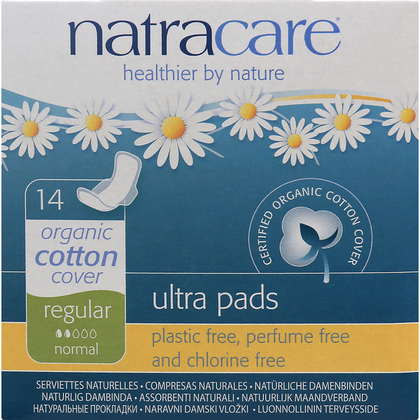 Serviettes Organiques Ultra Régulières Natracare