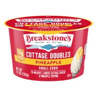 Coupes Doubles de Fromage Cottage à l'Ananas de Breakstone