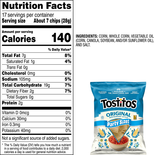 Tostitos Estilo Restaurante Tortilla Chips