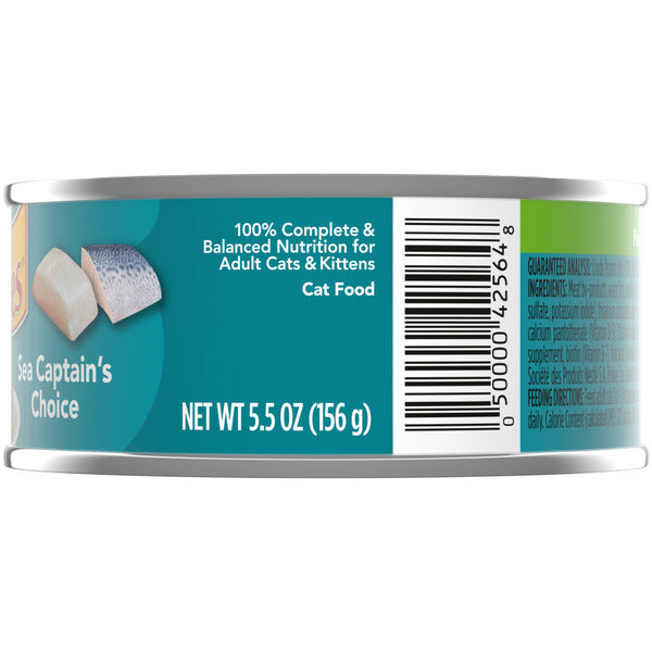 Purina Friskies Nourriture Humide pour Chats Pâté, Choix du Capitaine de Mer