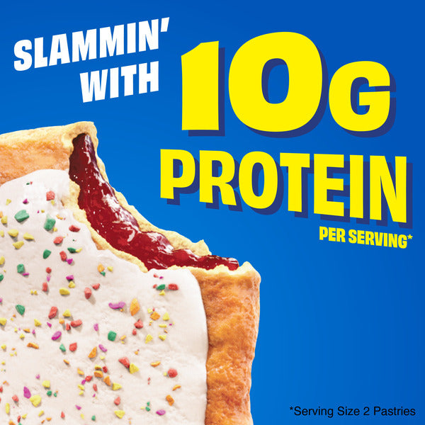 Pop-Tarts Protein Slammin' Strawberry Toaster Pastries - 8 Compte