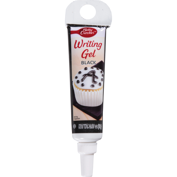 Gel de escritura negro Betty Crocker para decoración creativa