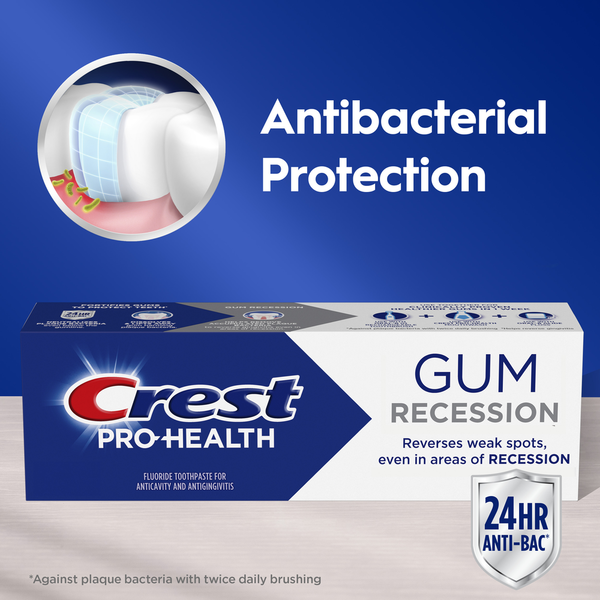 Dentifrice Crest pour la récession gingivale 2,5 oz - Soin doux pour vos gencives