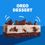Kit de dessert Jell-O Oreo avec mélange de garniture, mélange de croûte et morceaux de biscuits