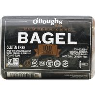 Bagels Pumpernickel Sans Gluten O'Doughs