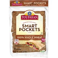 Toufayan Bakeries 100% Trigo Integral Smart Pockets