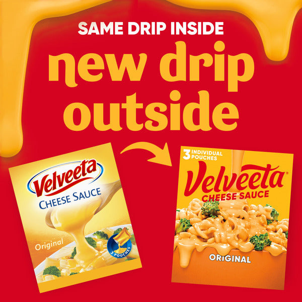 Poches de sauce au fromage VELVEETA Original