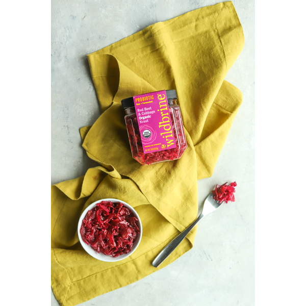 wildbrine Organic Red Beet & Cabbage Kraut