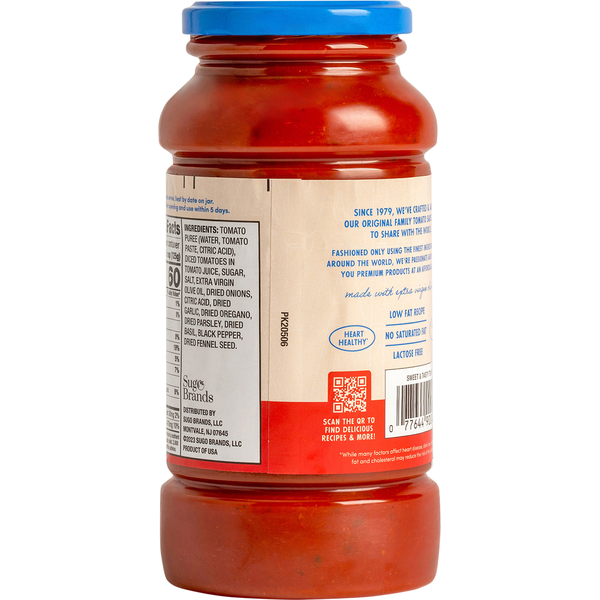 Sauce pour pâtes douce et savoureuse Francesco Rinaldi