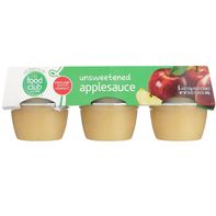 Compote de pommes non sucrée Food Club