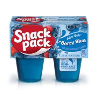 Snack Pack Gelatinas Jugosas Sabor Frutos Rojos