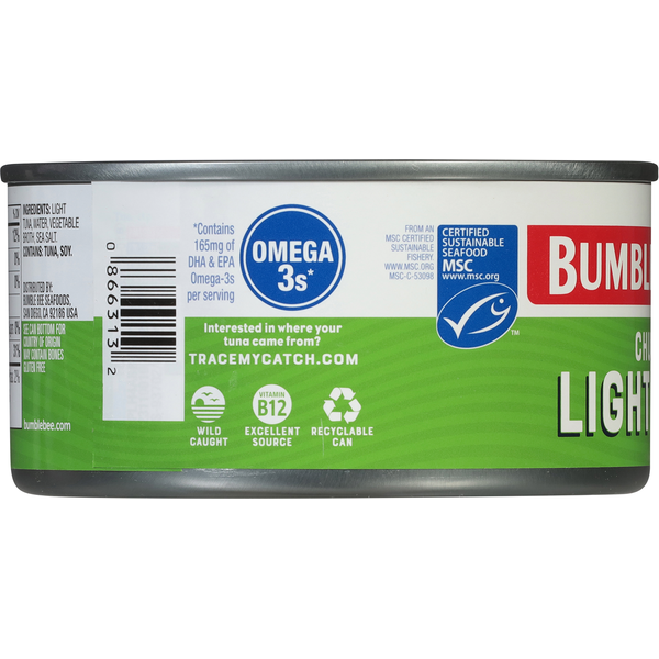 Bumble Bee Chunk Light Tuna in Water