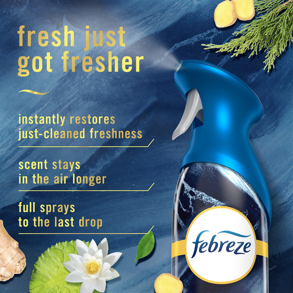 Febreze Air Mist Luxe Spray Désodorisant - Parfum Océan