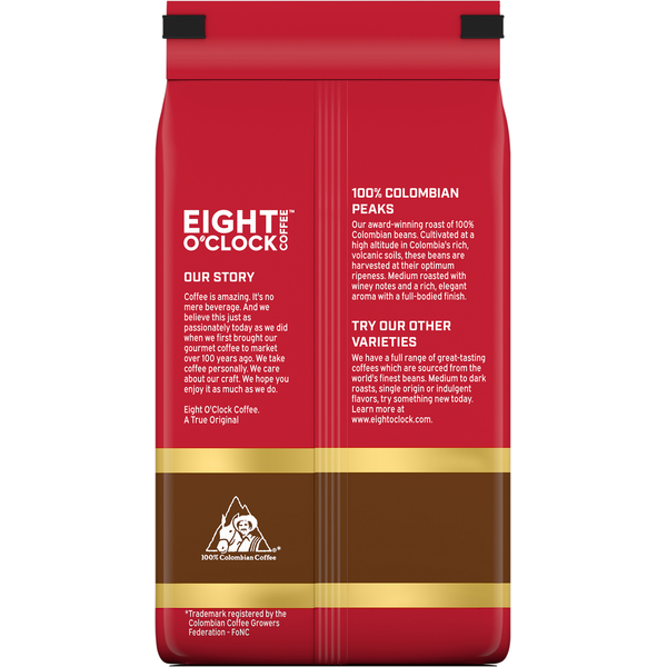 Café en grains Eight O’Clock Medium Roast 100 % Colombien Peaks