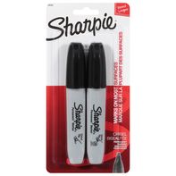 Marcador Permanente Sharpie Negro Punta Cincel