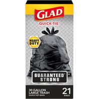 Sacs à ordures extérieurs Glad Quick Tie