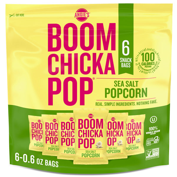 Popcorn au sel de mer Angie's BOOMCHICKAPOP