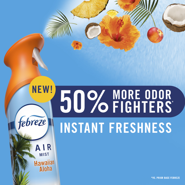 Spray désodorisant Febreze Air Mist - Parfum Lin & Ciel