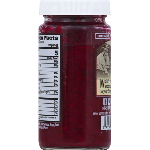 Silver Spring Traditional Beet Horseradish Sauce