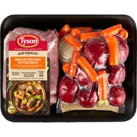 Asado de cerdo Tyson en olla de cocción lenta con verduras