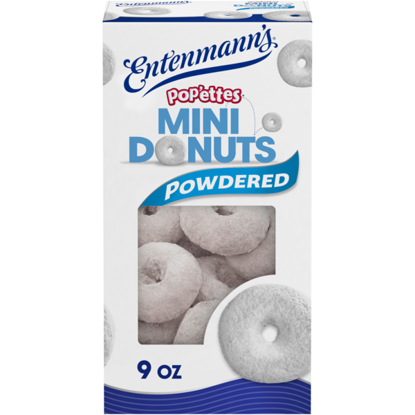 Mini Donas Enharinadas Pop’ettes de Entenmann's - 9 oz
