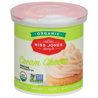 Glaçage au fromage à la crème biologique Miss Jones Baking Co.