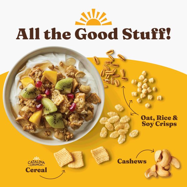 Catalina Crunch Granola - Proteína Miel Anacardo